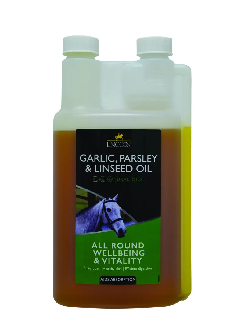 Lincoln Garlic Parsley and Linseed Oil